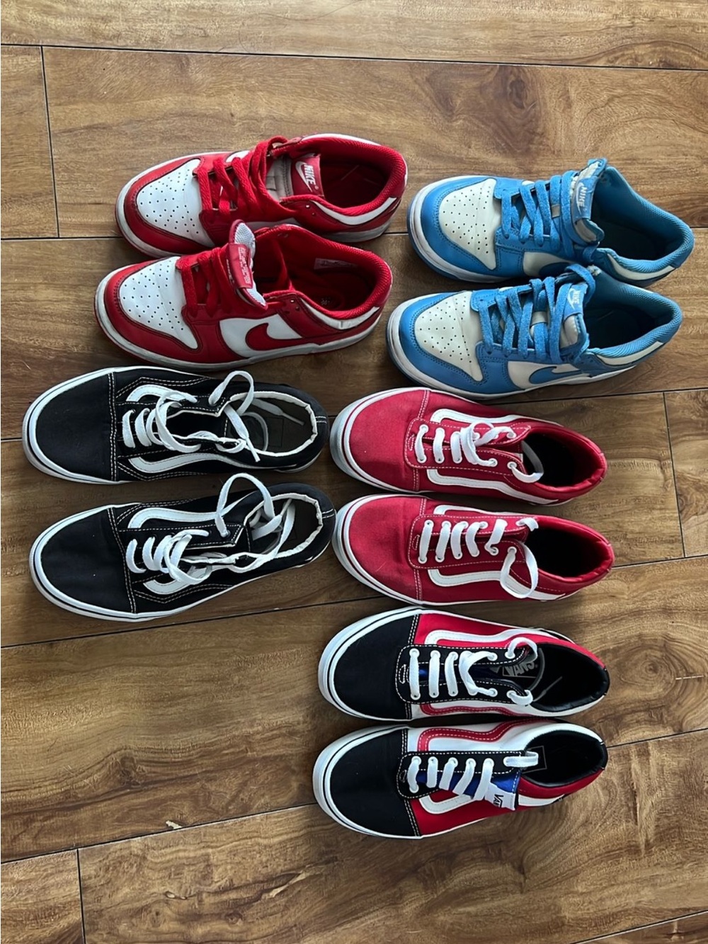 Nike and vans Sneakers